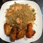 Best 4Pc Spicy Chicken Wings/Shrimp Fried Rice in Missouri City, TX
